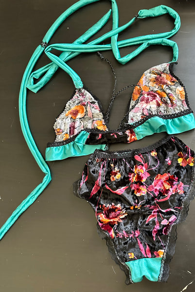 Jewel Tone Set• extra strappy & highest cut