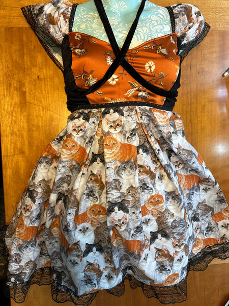 Dress n Panty Set • Cat Dress w Matching Panties