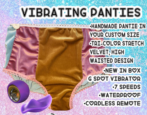 VIBRATING PANTIES • High Waisted