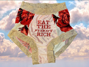 EAT THE FUCKING RICH High Waisted